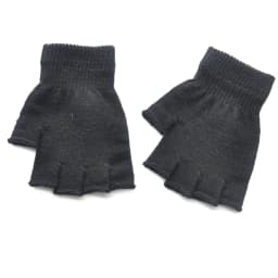 Autumn Winter New Half Finger Warm Gloves For Men Women Students Solid Knitted Mittens Outdoor Knitting Cycling Writing Gloves