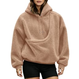 Unisex Fall And Winter Casual Fleece Solid Color Pet Pocket Hooded Sweatshirt Funny Pullover Sleeve Hoodie