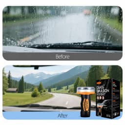 100g Car Windshield Glass Rain Repellent Glass Windshield Cleaner Anti Fog Anti-rain Car Oil Film Removal Hydrophobic Cleaner