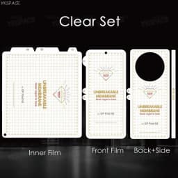 Inner Front Back Side Frosted Matte Hydrogel Film For OPPO Find N 2 3 5 6 N2 N3 N5 N6 Clear HD Transparant Soft Screen Protector