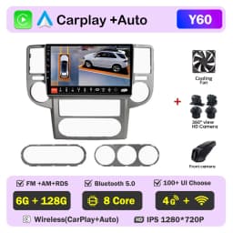 Car Radio Android For NISSAN X-TRAIL Xtrail 2003-2007 Carplay Auto Player Multimedia Video GPS Navigation Rear Camera Screen DVD