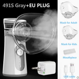 KIUZOU Medical Silent Mesh Nebulizer Handheld Asthma Inhaler Atomizer Kids Adult Nebulizador Mini Portable Nebulizer Humidifier