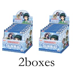 100% AUTHENTIC 2026 New Official Eaki The Apothecary Diaries Stained Glass Series Badge Blind Box, Anime Merch Trendy Toy Myster