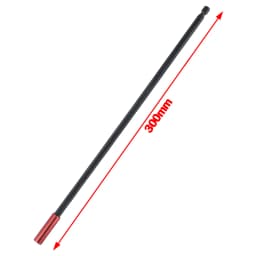 Quick Change Screwdriver Bit Extension Rod 1/4 Inch Hex Shank Magnetic Holder For Power Drill Hard To Reach Fasteners 50-300mm