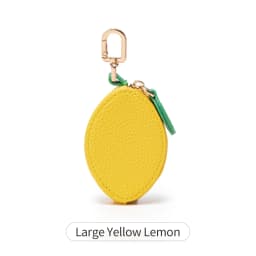 Cherry Pattern Coin Purse Keychain Fruit Charm Exquisite Small Accessories Money Pouch Fit For Airtag & Coin, Gift For Girl Wome