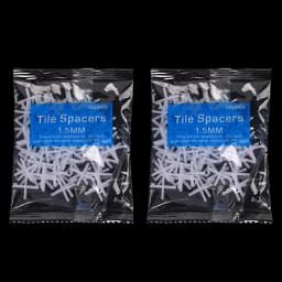 200pcs/set 1/1.5/2/2.5/3mm Cross Ceramic Tile Leveling System Clips Kit Tile Spacer Ceramic Floor Wall Laying Construction Tools