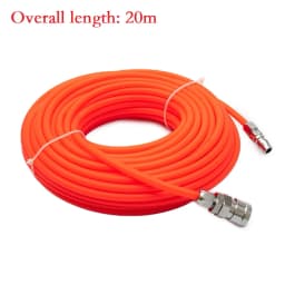 10m 15m 20m Pneumatic Straight Pipe Air Compressor Pump Hose 5x8mm Tube With Quick Connector High Pressure Pneumatic Tube Tools