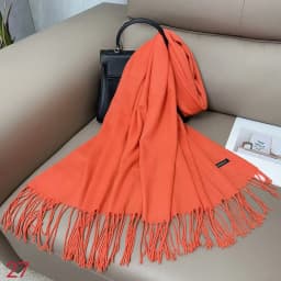Luxury Solid Winter Scarf Women Pashmina Shawls Soft Scarves Wraps Cashmere Feel Blanket Warm Stoles for Lady Outdoor Bufanda