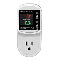16A Adjustable Over Under Voltage Protector For 110V Appliances, Auto Power Cutoff & Safe Restoration Relay
