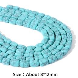 Wholesale Natural Smooth Square Stone Beads Loose Cube Bead Agates Quartzs Raw Mineral Beads for DIY Bracelets Earrings Neckalce