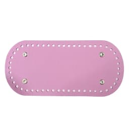 Oval Long Bottom For Knitted Bag Pu Leather Bags Accessories Handmade Bottom Solid Color Diy Crochet Bag Accessories 22*10cm
