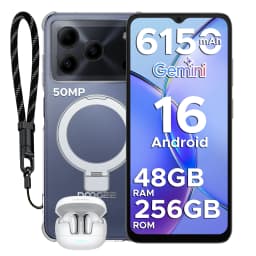 DOOGEE Note56 Plus VIP Smartphone 6150mAh Battery 6.56'' 90Hz Display 48GB+256GB Android 16 Mobile Phone Support Widevine L1