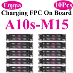 10pcs Charging Connector FPC For Samsung S25 S24 S23 S26 A15 A12 A72 A73 A05S A51 A71 A54 Motherboard FPC Connector 78Pin