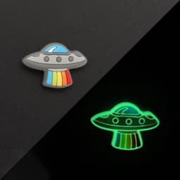 1PCS Luminous Shoe Charms Set for Clog Sandals Decoration DIY Shoe Charm Pins for Men Women Kids Letters Rainbow Food