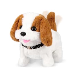 1Pc Electric Plush Simulation Dog Teddy Puppy Walking Sound Nodding Electronic Pet Toy For Christmas Gift New Year Gift