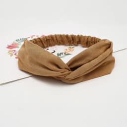Vintage Suede Soft Cross Knot Elastic Headband for Women Girls Summer Soild Color Turban Bandanas Hair Bands Hair Accessories