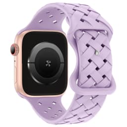 Silicone Strap For Apple Watch Band 44mm 45mm 40mm 49mm 46mm 42mm Braided bracelet correa iwatch Series 9 10 11 7 SE 6 8 Ultra 3