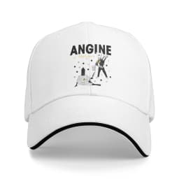 Angine De Poitrine Group Baseball Cap Hip Hop Sandwich Caps Unisex Adjustable Caps Hat Outdoor