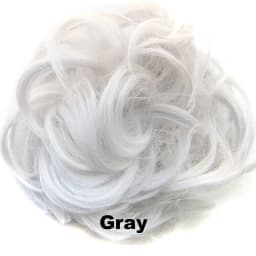 Zolin Synthetic Messy Curly Hair Bun Scrunchie Chignon Donut Elastic Rope Rubber Band Hair Bun Pad Updos Hairpiece