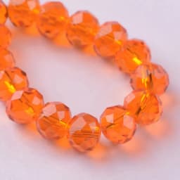 Solid Color 3x2mm 4x3mm 6x4mm 8x6mm 10x7mm 12x8mm Rondelle Faceted Czech Crystal Glass Loose Spacer Beads for Jewelry Making DIY