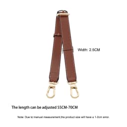EverToner Bag Shoulder Strap For Long-champ Bag Adjustable Free Punching Modified Messenger Strap Leather Shoulder Strap