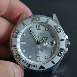 MDV-106 Watch Bezel Insert Watch Ring For Casio Duro Swordfish Yacht MDV106/107 convex type 41x32.8mm ceramic chronoring parts