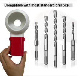 Rafford 1Pc Drill Dust Collector Box Wall Drilling Sawdust Catcher Removable Dust Cup for Clean Home DIY Renovation