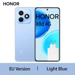 HONOR X8d EU version smartphoneSnapdragon 6s 4G Gen 2 6.77" AMOLED 7000mAh battery 45W super fast charging 108MP high-definition main camera IP65