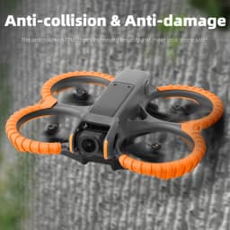 Sunnylife Propeller Guard for DJI Avata 2 Anti-collision Bumpers Protection Guard Ring Protectors Drone Top Cover Shell Parts