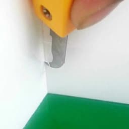 2pcs Acrylic Hook Knife Plastic PVC Cutter Craft Knife Cutting Tool with 6pcs Olecranon Blade