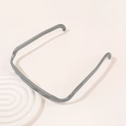 1/3pcs Women Square Glasses Headband Coloful Invisible Fixed Hair Clips Wave Curly Hair Ties Temples Headband Accessories