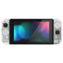 eXtremeRate DIY Housing Shell W/Buttons for Nintendo Switch - Glow in Dark - Green