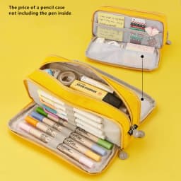 Large Capacity Pencil Case Kawaii Cute Pencil Cases Student Pen Case Big School Supplies Stationery Pencil Bags Box Pencil Pouch