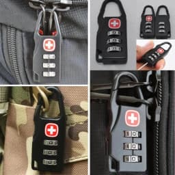40-1PCS Mini Security Customs Lock Combination Code Number Lock Padlock Password Padlock for Suitcase Drawer Cabinet Luggage Zip