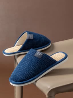 Unisex House Slippers Spring Fall Indoor Bedroom Floor Lightweight Quiet Flat Sole Breathable Comfortable All-Season Home Shoes