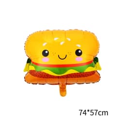 Summer Children's Ice Cream Party Decorative Products Ice Cream Sweet Cartridge Popsicle Sundae Alien Aluminum Balloon