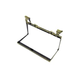 22cm Or 28cm Large Metal Purse Frame For Purse Making Supply Clutch Bag Frame Antique Brass Rivet Hardware Mount Clasp