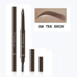 Double Ended Eyebrow Pencil Long Lasting Tattoo Eyebrow Enhancers Waterproof Eyes Make up Cosmetic Tools with Brush Brow Pencils