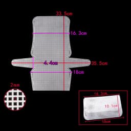 DIY Plastic Weaving Plastic Mesh Cloth White Craft Bag Fixed Grid Sheet Handmade Knitting Crochet Bags Plate Bag Accessories