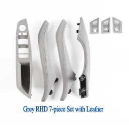 Left Right Interior Leather Passenger Door Handle Assembly For BMW 5 Series F10 F11 F18 520i 523i 525i 528i 535i