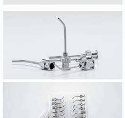 1-inch 45 degree bent metal injection needle tube, stainless steel dispensing needle, dispensing needle distributor accessories