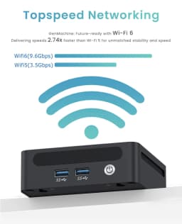 Topton Metal Gaming Mini PC AMD Ryzen 7 7840U 7735HS 6800H LPDDR5 16/24/32GB 6400MHz Office NUC Computer Windows 11 WiFi6 BT5.2