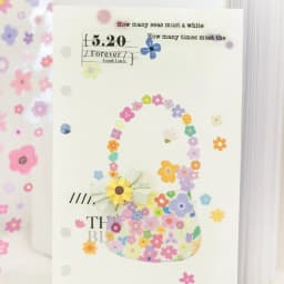 Journal GO 5cmx2m Small Flower Tale Tape Stickers for Collage Junk Journal Scrapbooking Decoration Tiny Floral Stickers