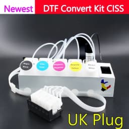 ET8550 DTF Convert Kit ET 8550 CISS With Printhead Adaptor Manifold Damper For Epson L8050 L8180 L18100 XP600 Conversion Kits