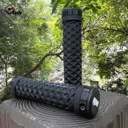ODI Van Bicycle Handlebar Grips Silicone Lock-On Anti-slip Shock Absorption MTB Double Lock Ring for BMX Folding Bike Parts