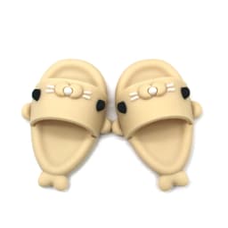 Miniature Cute Capybara Seal Slippers for Labubu Doll Accessories Stylish Casual Shoes for Playtime for Labubu Accessories Shoes