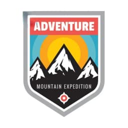 13cm Expedition Travel Car Sticker Never Stop Exploring Decal JDM Off-road Rear Personality, Decoration Accessories PVC Stickers
