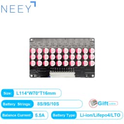 NEEY 5A 3S 4S 5S 6S 7S 8S 9S 10S 11S 12S 13S 14S 15S 16S 17S Active Equalizer Balancer Lifepo4/lipo/lto Battery Energy Capacitor