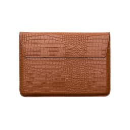 Unisex Custom Letter Envelope Leather Laptop Sleeve for MacBook Air 13 Retina 13.3 14 15 Free Personalization Macbook Case Pouch