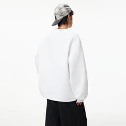 LUZHEN 2026 Autumn New Stripe Printed Loose Round Neck Casual Sweater Pullover Men's Fashion Korean Long Sleeve T-shirts JY8319